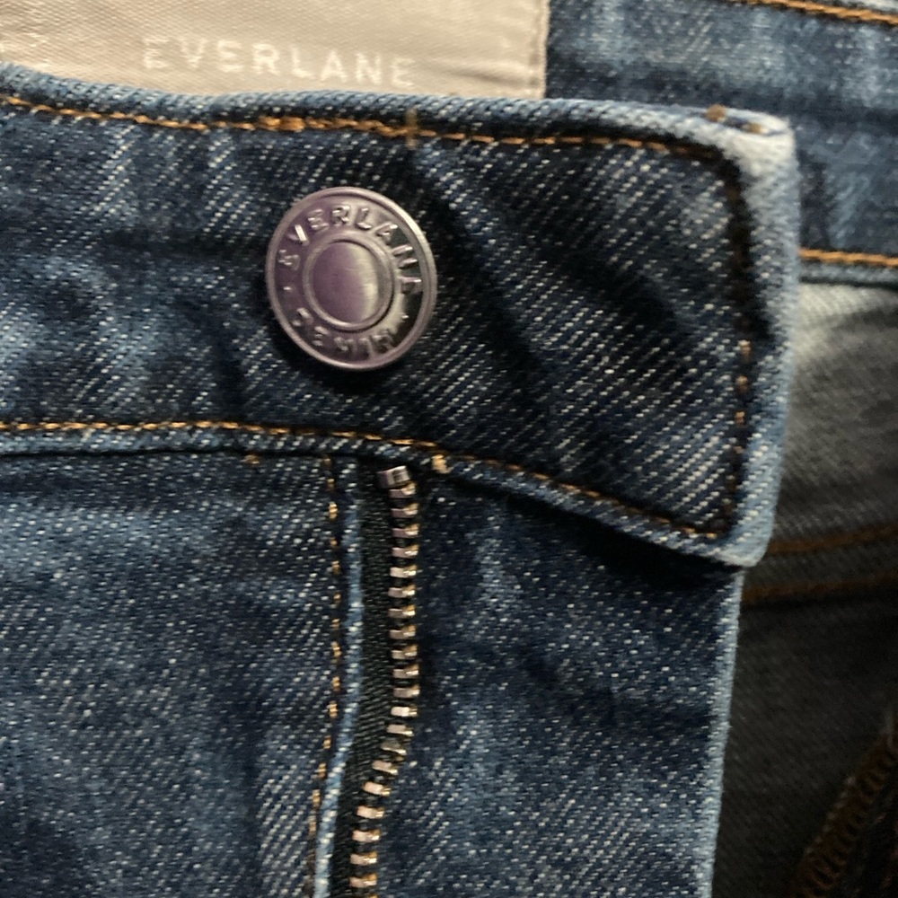 Everlane The High Rise Straight Jeans 28 Regular - Picture 2 of 5
